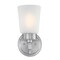 Westinghouse Fixture Wall 60W Reynaldo, Brushed Nickel Frosted Glass 6128900 - alternate 1